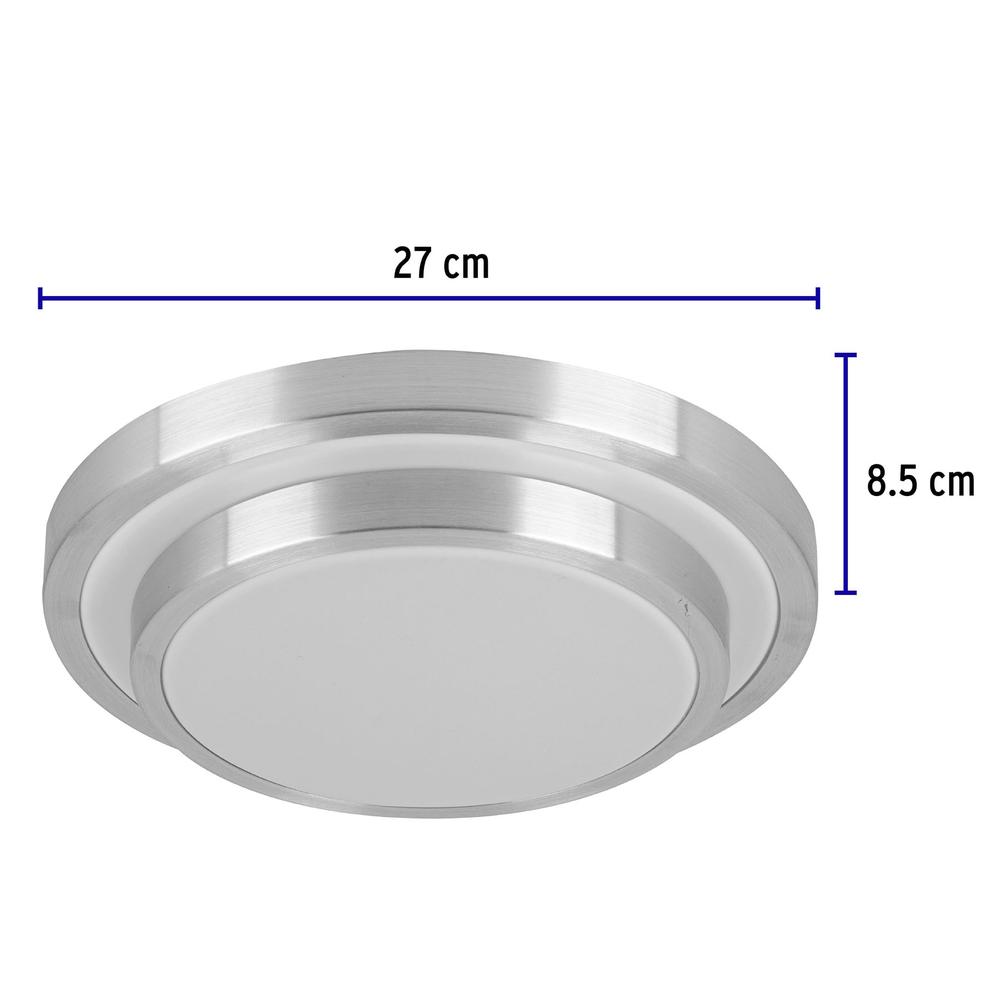 Foto 4 pulgar | Luminario Led 18 W Truper PLA-703L color Blanco