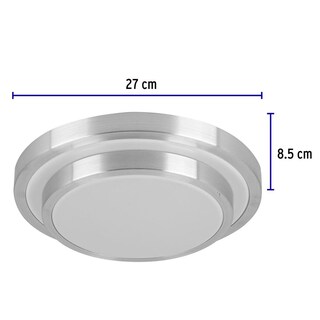 Foto 3 | Luminario Led 18 W Truper PLA-703L color Blanco