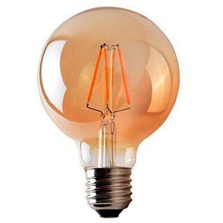 Foto 3 | Focos Edison Vintage Hee G80 color Transparente 4w 2 Piezas