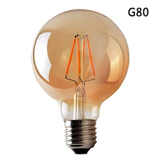 Foto 4 | Focos Edison Vintage Hee G80 color Transparente 4w 2 Piezas
