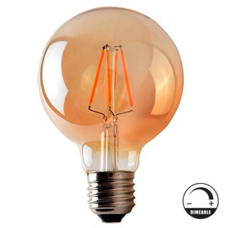 Foto 3 | Foco Edison Vintage Aksi 4w G80 Dimeable Transparente 2 Piezas