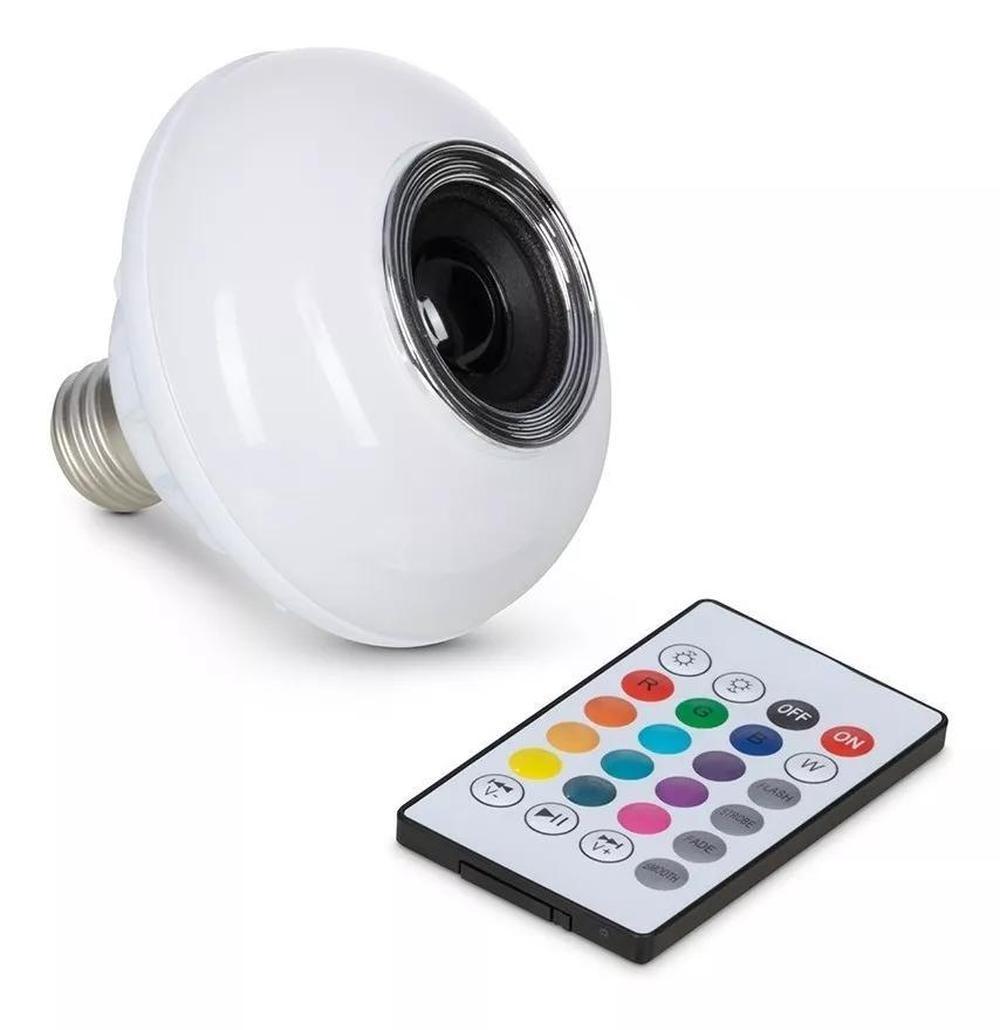 Foto 3 pulgar | Foco LED de 100 W con Bocina Bluetooth y Control Remoto