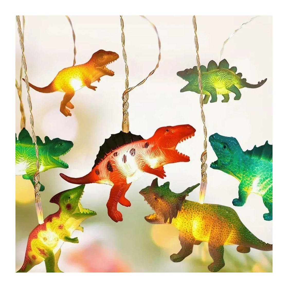 Foto 3 | Luces Led Belug de Dinosaurios