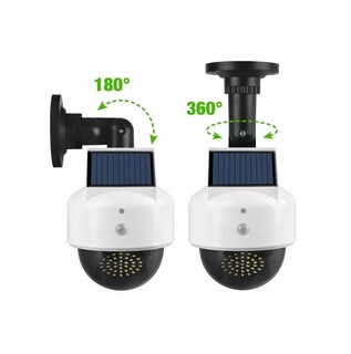 Foto 2 | Luz De Calle Solar Con Cámara Analógica De 40 Led Blanco