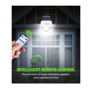 Foto 3 | Luz De Calle Solar Con Cámara Analógica De 40 Led Blanco