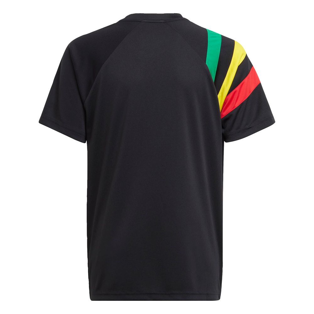 Foto 3 pulgar | Playera Adidas Fortore 23 Negra para Niño