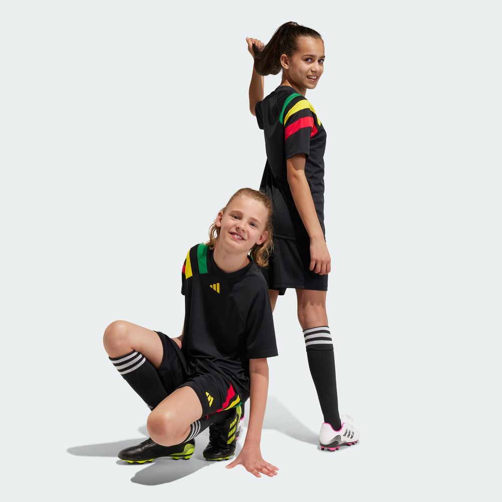 Foto 6 pulgar | Playera Adidas Fortore 23 Negra para Niño