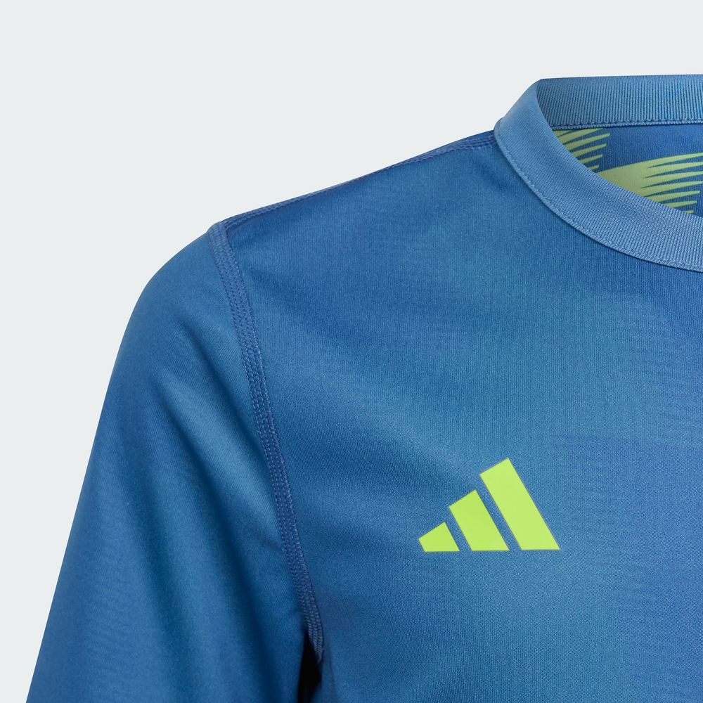 Foto 6 pulgar | Playera Adidas Azul para Niño