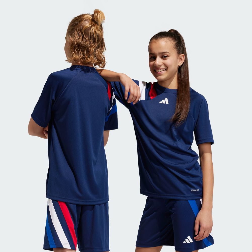 Foto 6 pulgar | Playera Fortore 23 Adidas Azul para Niños