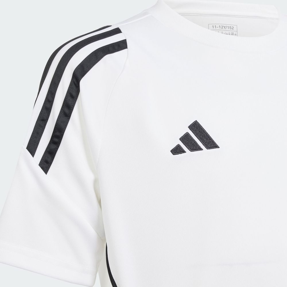 Foto 7 pulgar | Jersey Adidas Tiro 24 Kids Blanca para Niños