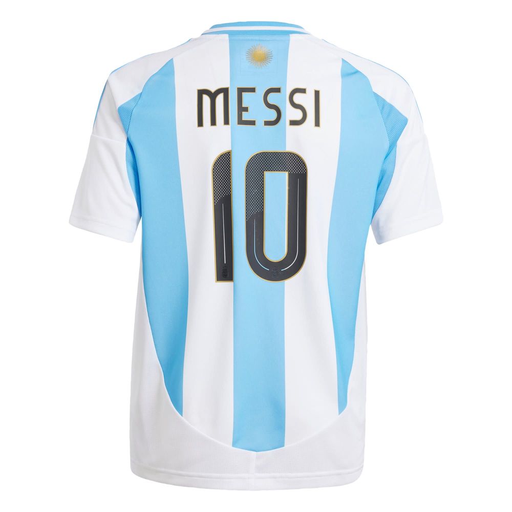 Foto 3 pulgar | Jersey Local Argentina 24 Messi Niños Adidas Blanco Niños
