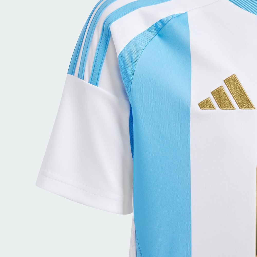 Foto 7 pulgar | Jersey Local Argentina 24 Messi Niños Adidas Blanco Niños