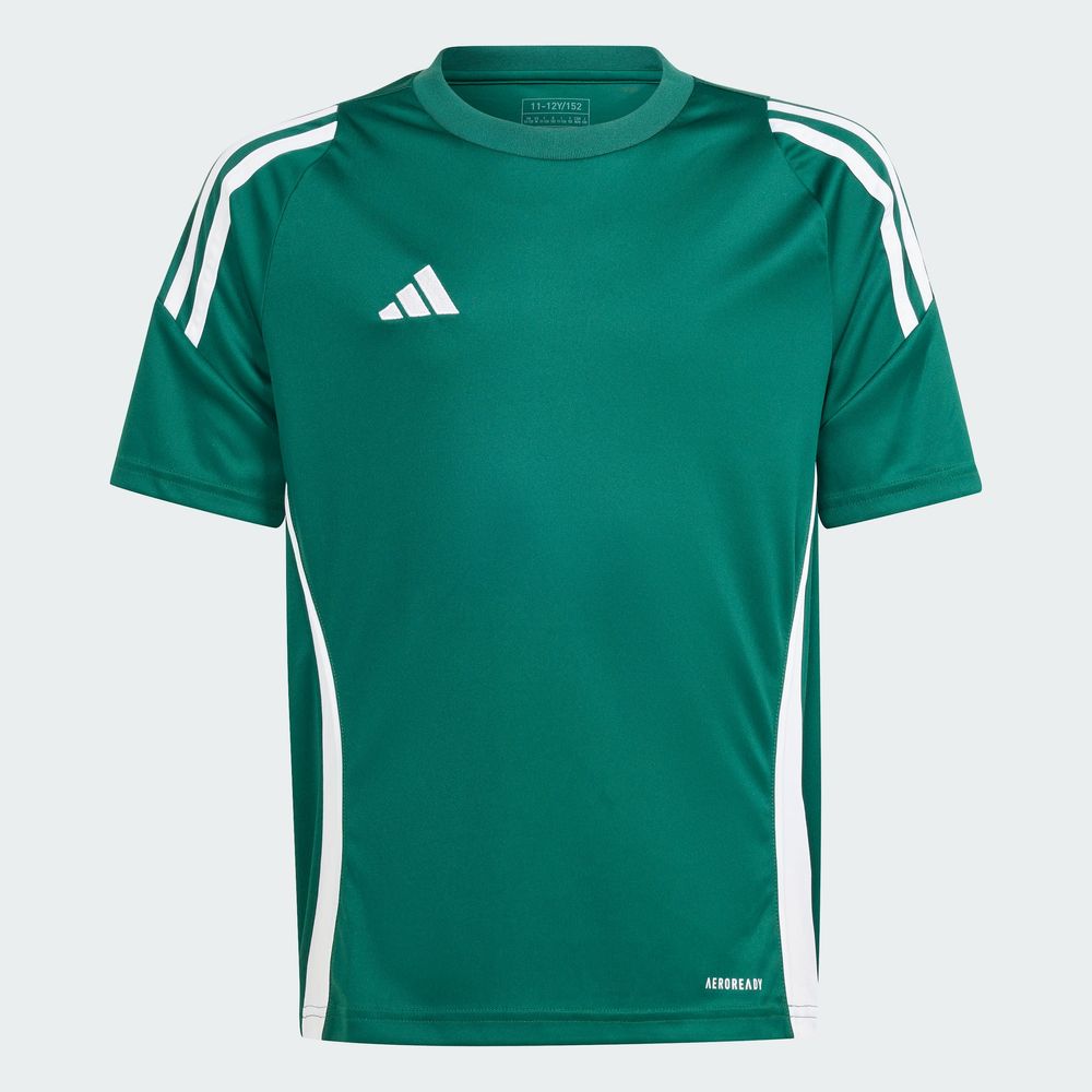 Foto 4 pulgar | Jersey Tiro 24 Kids Adidas Verde Niños