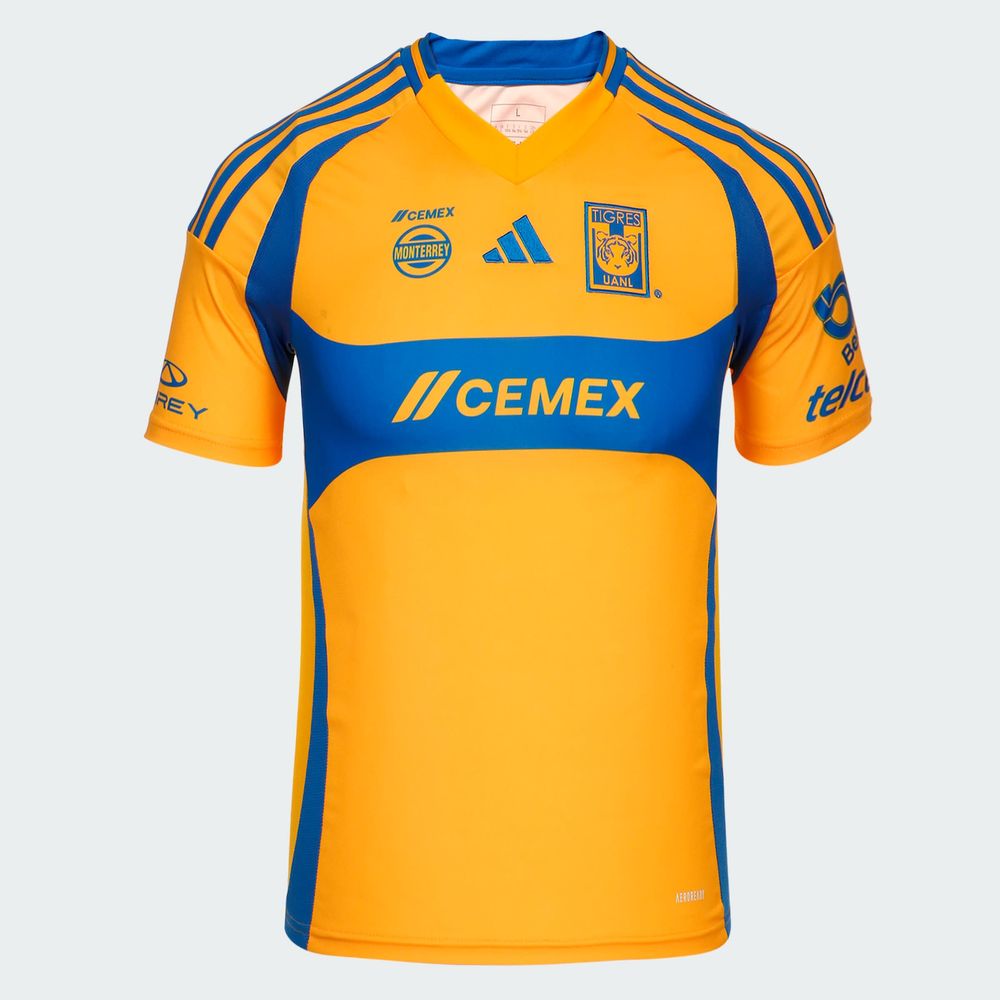 Foto 3 | Jersey Tigres Uanl 24/25 Local Adidas Amarilla para Niños