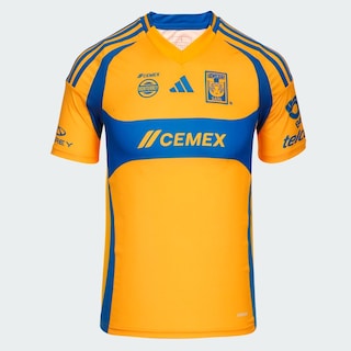 Foto 3 | Jersey Tigres Uanl 24/25 Local Adidas Amarilla para Niños