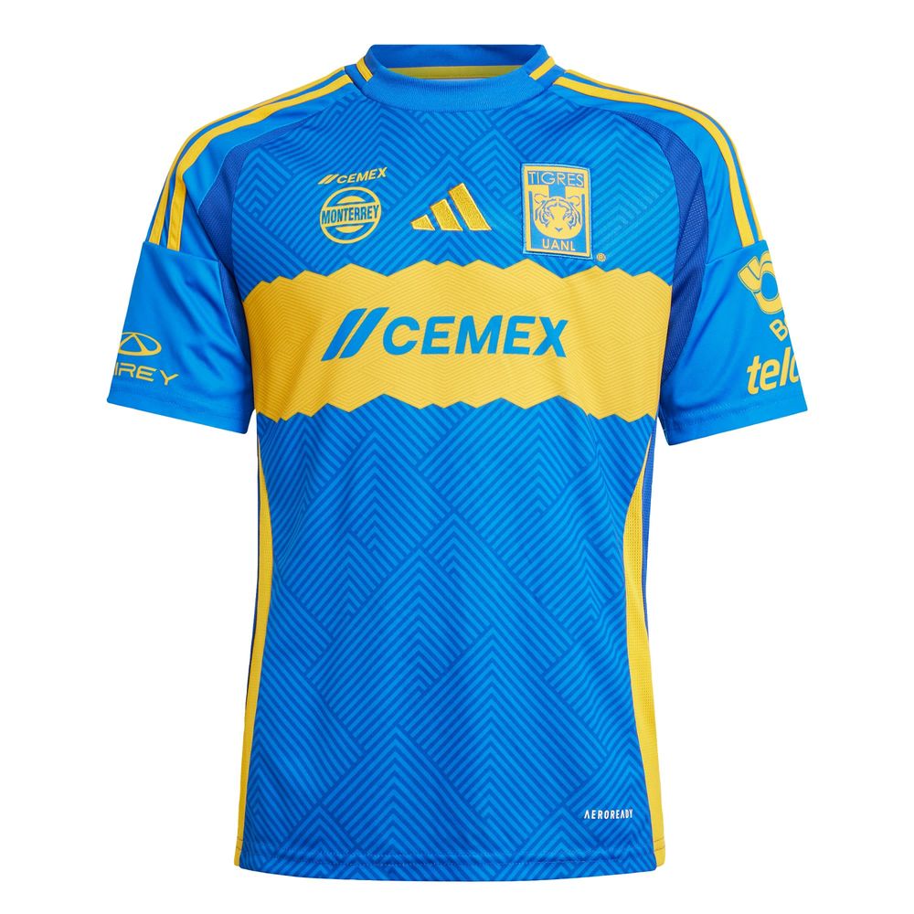 Jersey Adidas Visitante Tigres Tuanl 24/25 para Niños