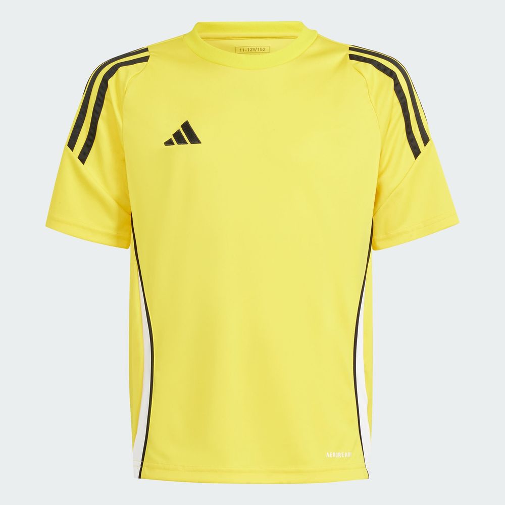 Foto 4 pulgar | Jersey Tiro 24 Kids Adidas Amarillo Niños