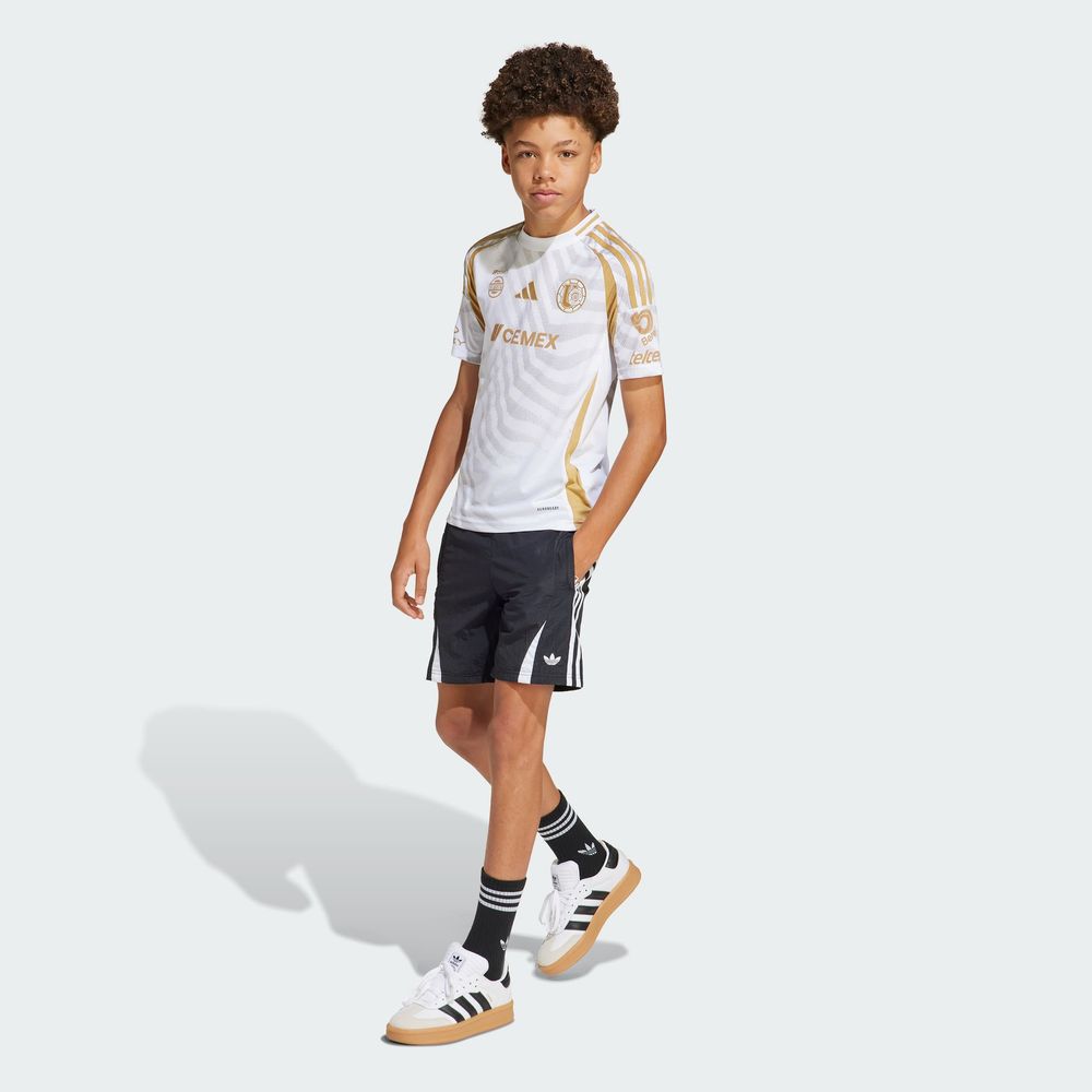 Foto 7 pulgar | Jersey Niño Tigres Tercero Uanl 24/25 Adidas Blanco Niños