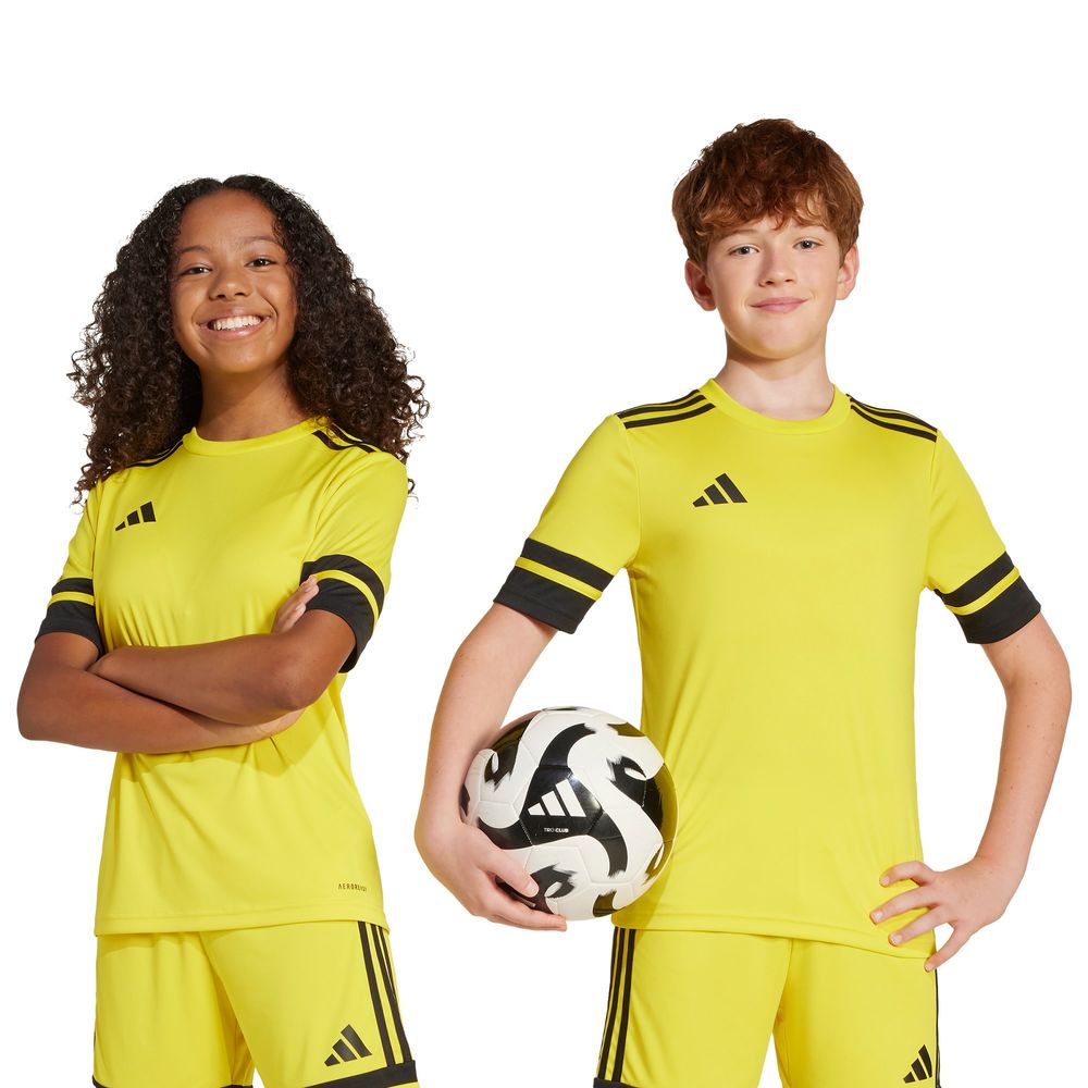 Foto 5 pulgar | Jersey Squadra 25 Kids Adidas Amarillo para Niños