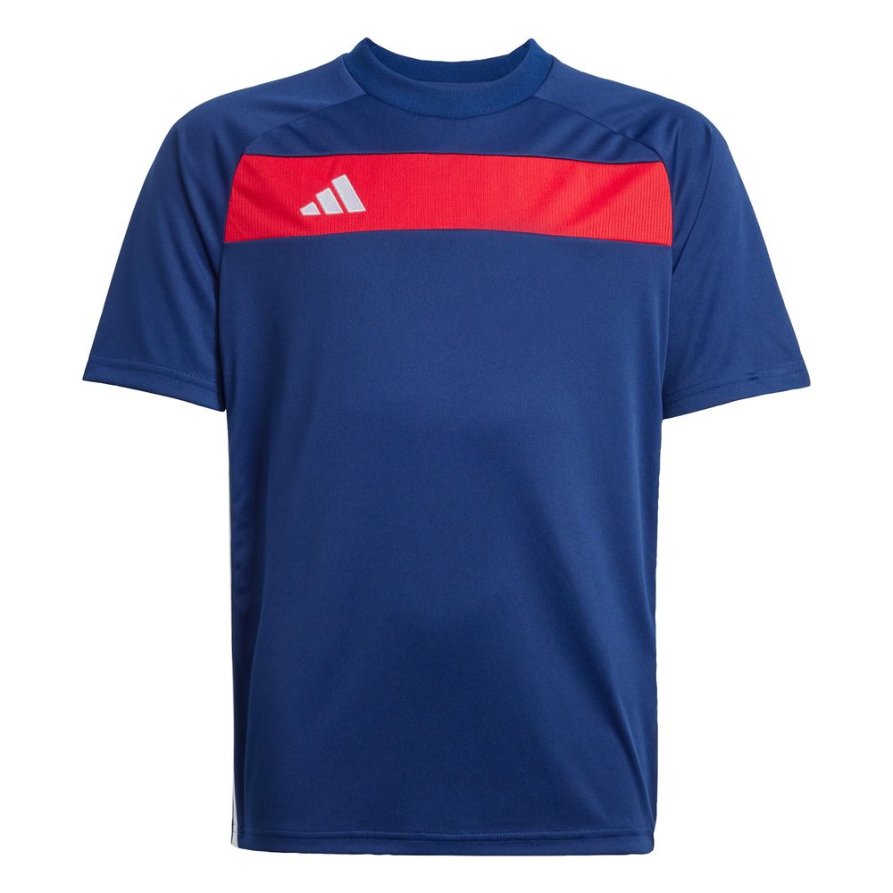Foto 2 pulgar | Playera Tiro 25 Essentials Kids Adidas Azul para Niños