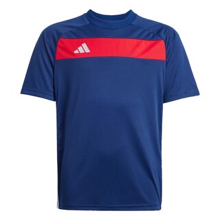 Foto 1 | Playera Tiro 25 Essentials Kids Adidas Azul para Niños