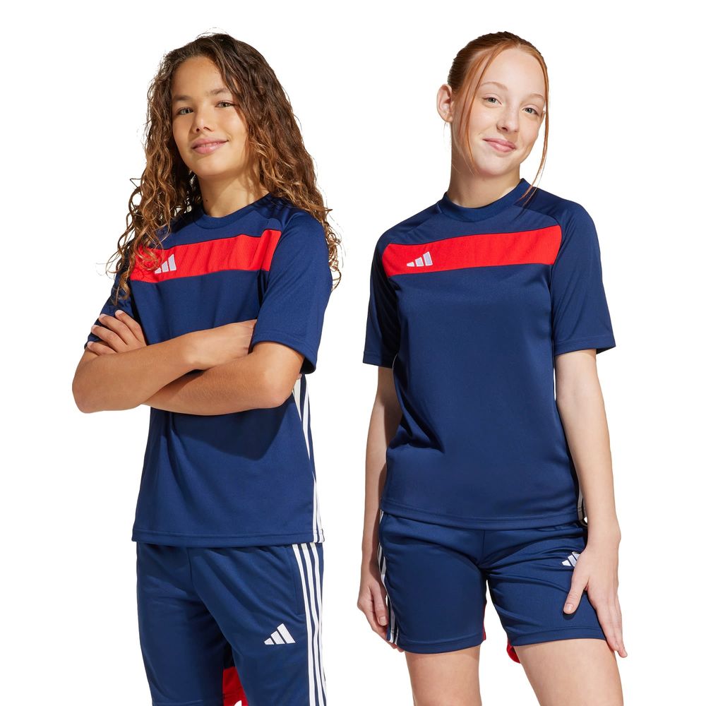 Foto 5 pulgar | Playera Tiro 25 Essentials Kids Adidas Azul para Niños