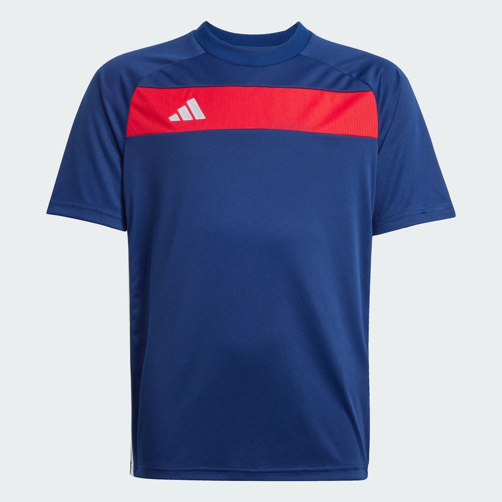Foto 6 pulgar | Playera Tiro 25 Essentials Kids Adidas Azul para Niños
