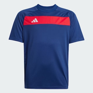 Foto 5 | Playera Tiro 25 Essentials Kids Adidas Azul para Niños