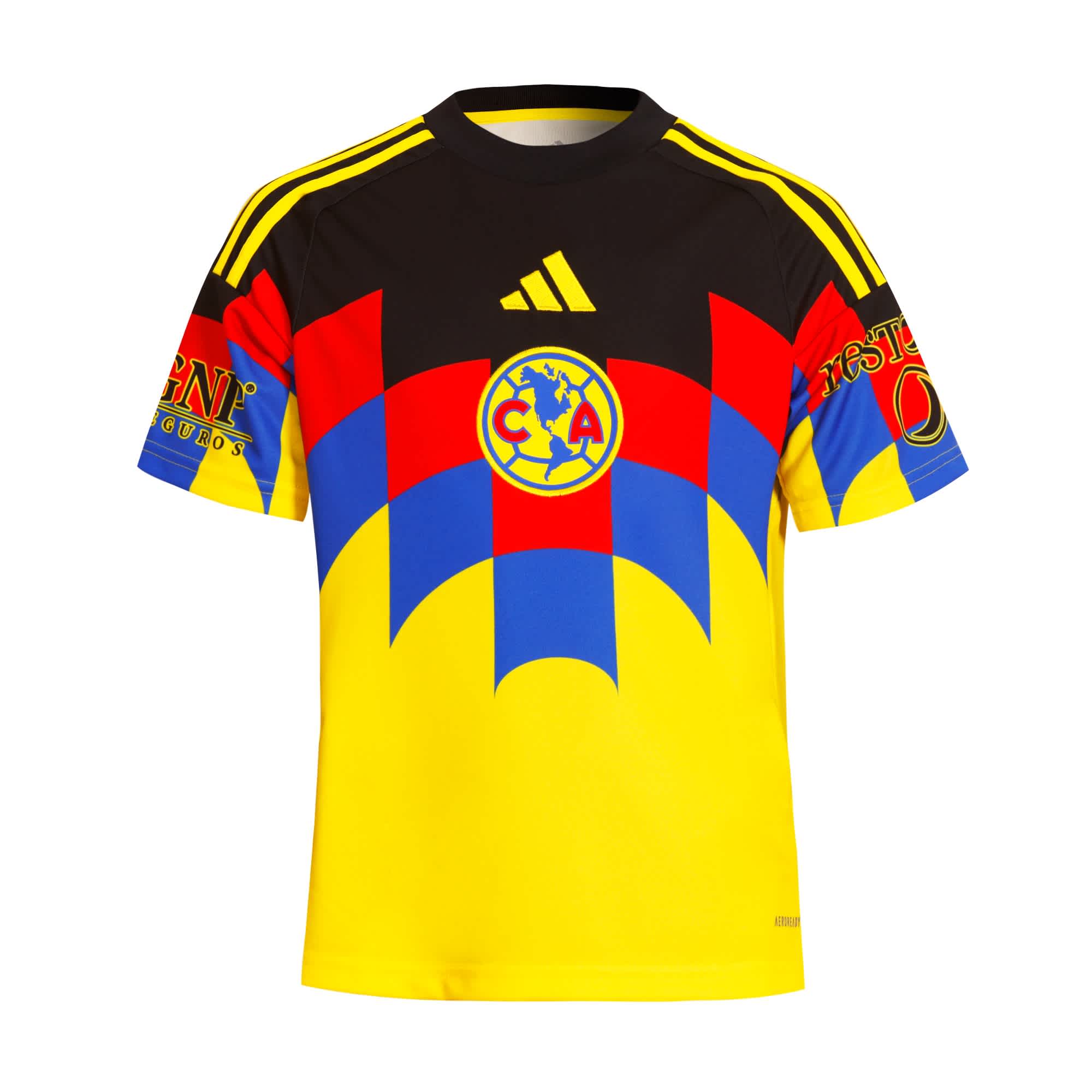 Foto 1 | Jersey Local  Club América 25/26 Adidas Amarilla para Niños