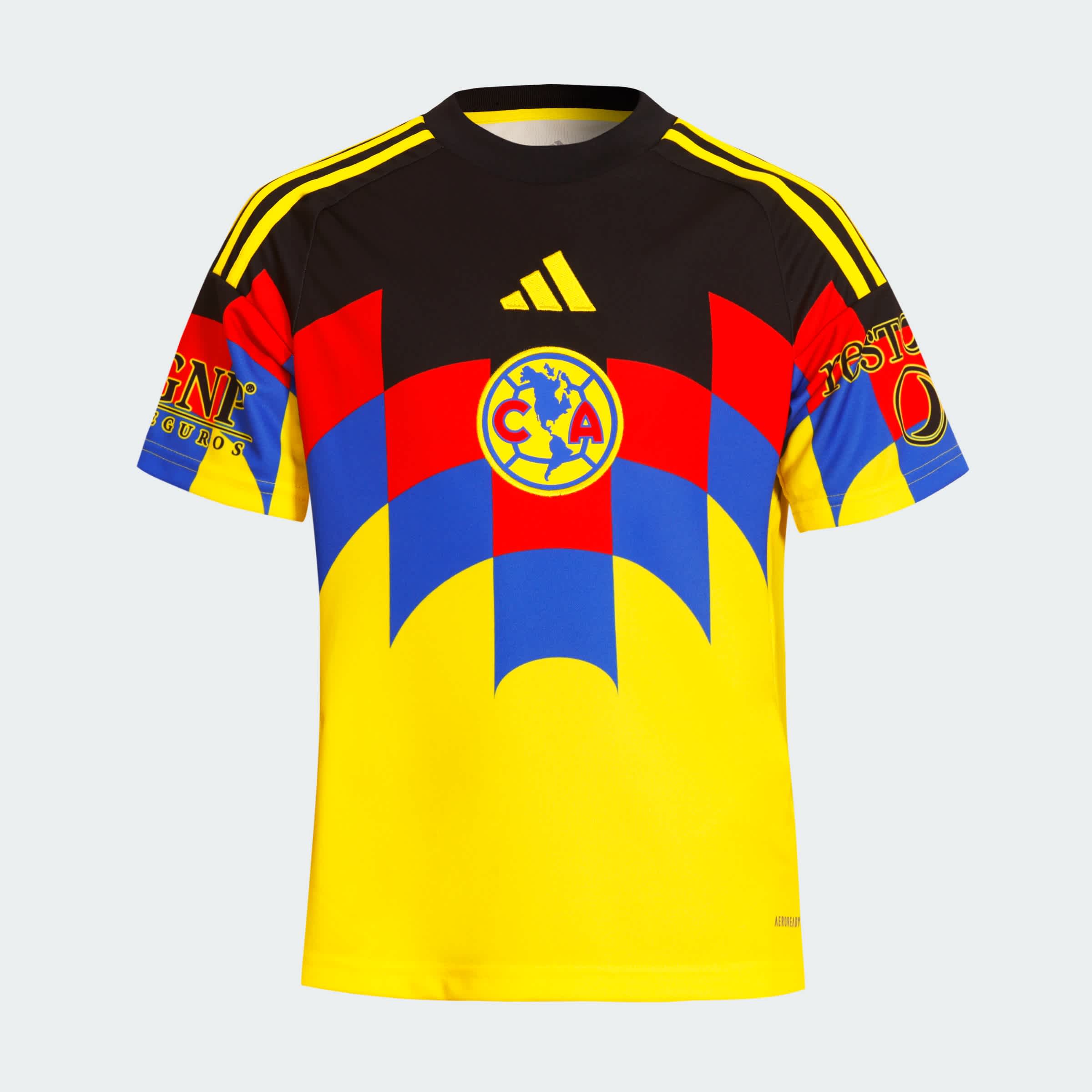 Foto 3 pulgar | Jersey Local  Club América 25/26 Adidas Amarilla para Niños