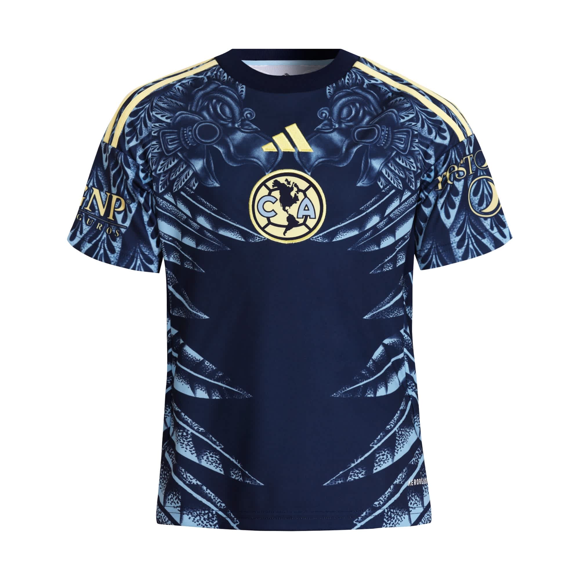 Foto 1 | Jersey Visitante Club América 25/26 Adidas Azul para Niños