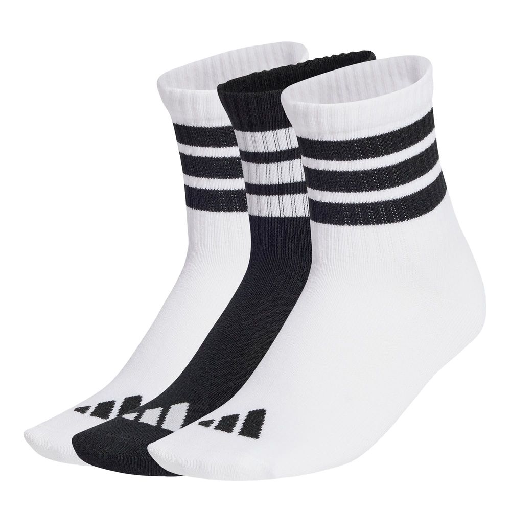 Foto 2 pulgar | Calcetines Acanalados 3 Pares Kids Adidas Blanco Niños