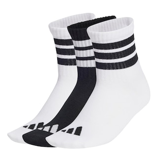 Foto 1 | Calcetines Acanalados 3 Pares Kids Adidas Blanco Niños