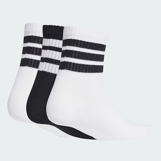 Foto 2 | Calcetines Acanalados 3 Pares Kids Adidas Blanco Niños