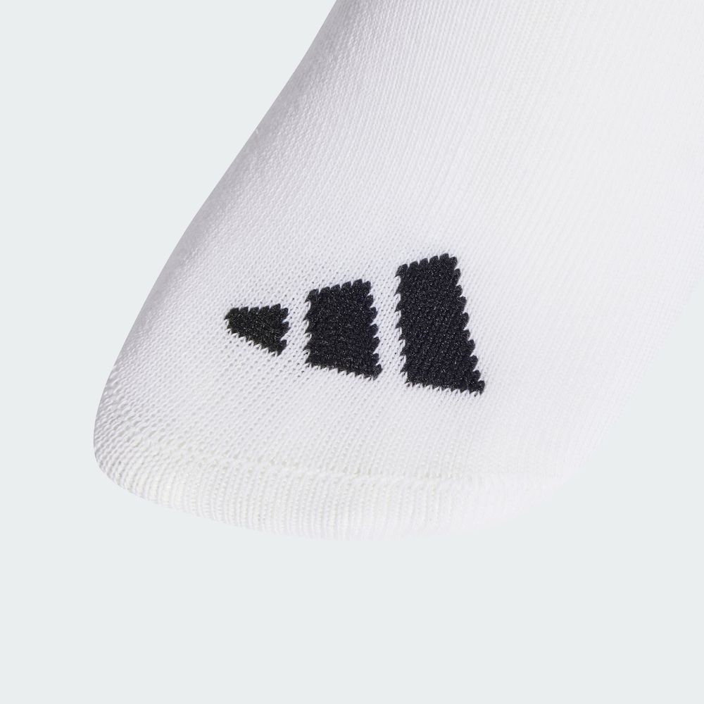 Foto 6 pulgar | Calcetines Acanalados 3 Pares Kids Adidas Blanco Niños