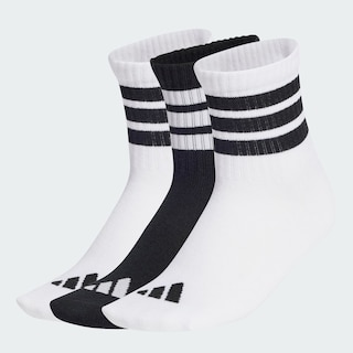 Foto 3 | Calcetines Acanalados 3 Pares Kids Adidas Blanco Niños