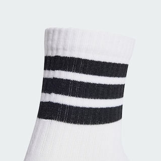 Foto 4 | Calcetines Acanalados 3 Pares Kids Adidas Blanco Niños