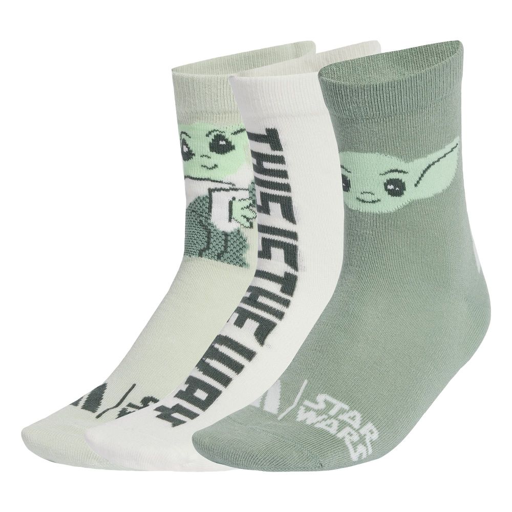 Calcetines Star Wars Mandalorian (niños) Adidas Verde Niños
