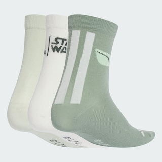 Foto 2 | Calcetines Star Wars Mandalorian (niños) Adidas Verde Niños