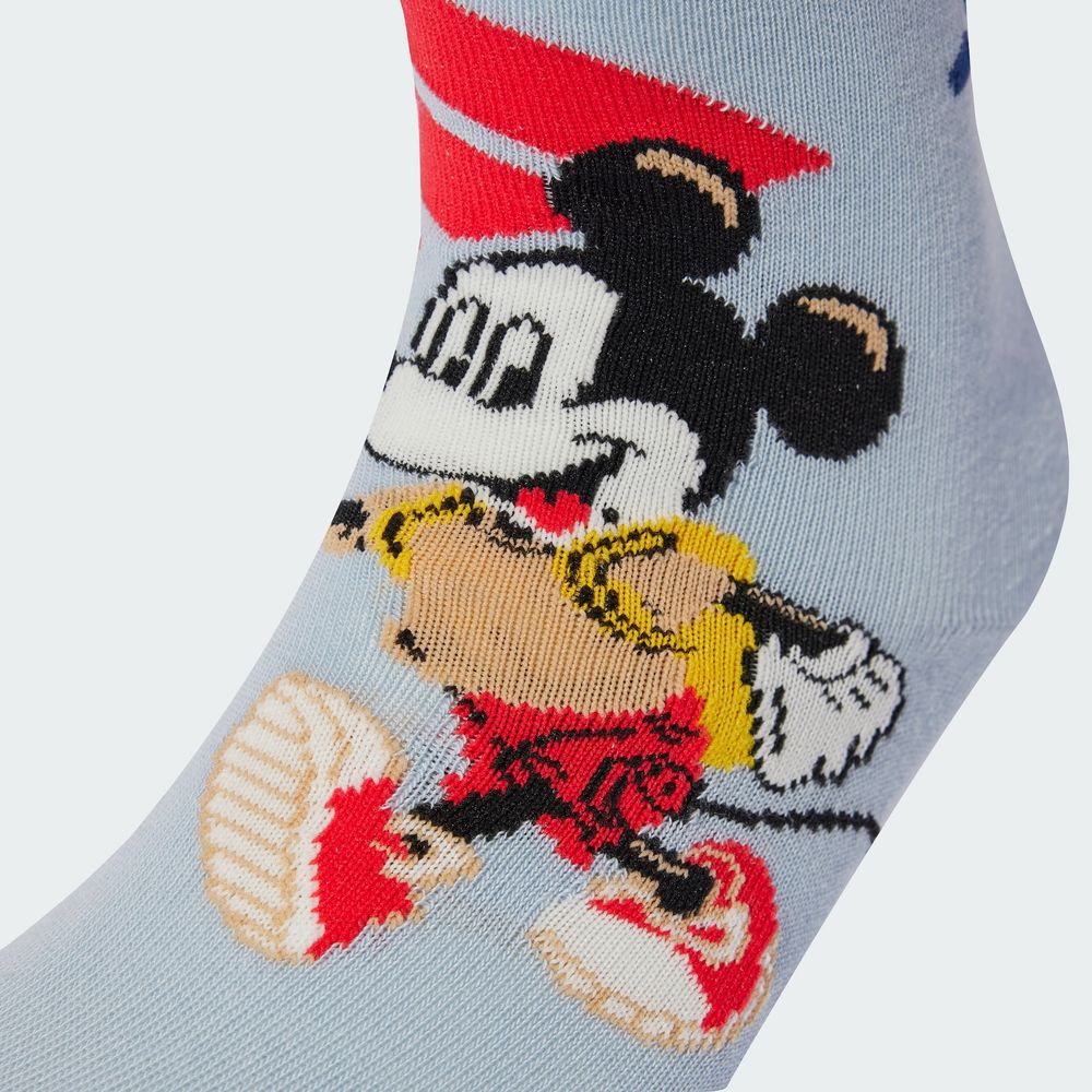 Foto 8 pulgar | Calcetines Adidas X Disney Mickey Mouse Kids Adidas Blanco Niños