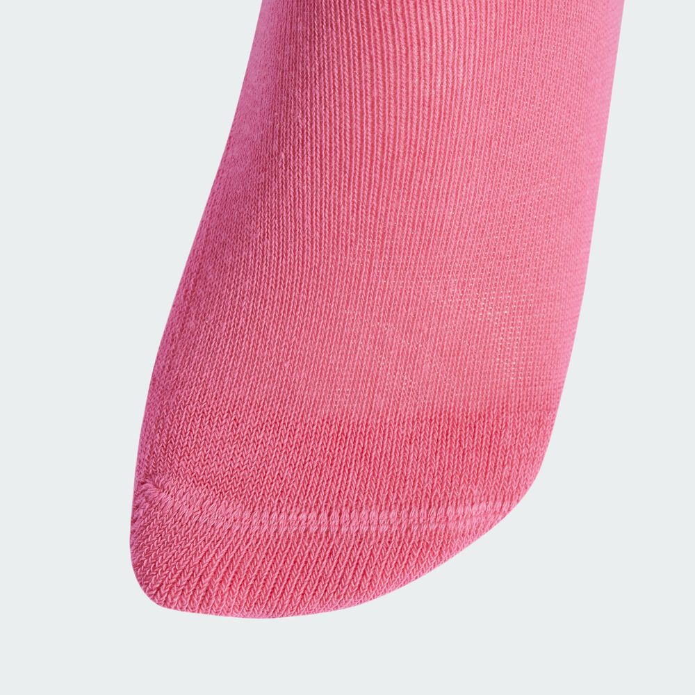 Foto 5 pulgar | Calcetines Lineales Al Tobillo 5 Pares Para Niños Adidas Rosa Niños