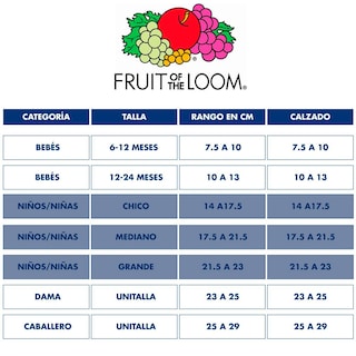 Foto 3 | Calcetas Fruit Of The Loom Blancas para Niño 20 Pares