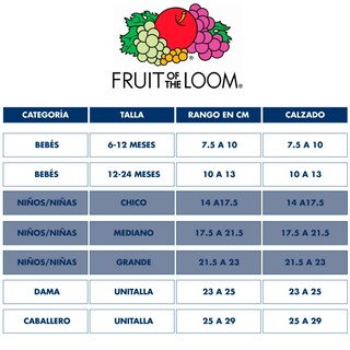 Foto 3 | Calcetas Deportivas Fruit Of The Loom para Niño 10 Pares