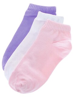 Foto 2 | Pack 12 Pares Tin Deportivo Para Niña Gran Galeón Incluye 3 Diferentes Colores T0/2 Años