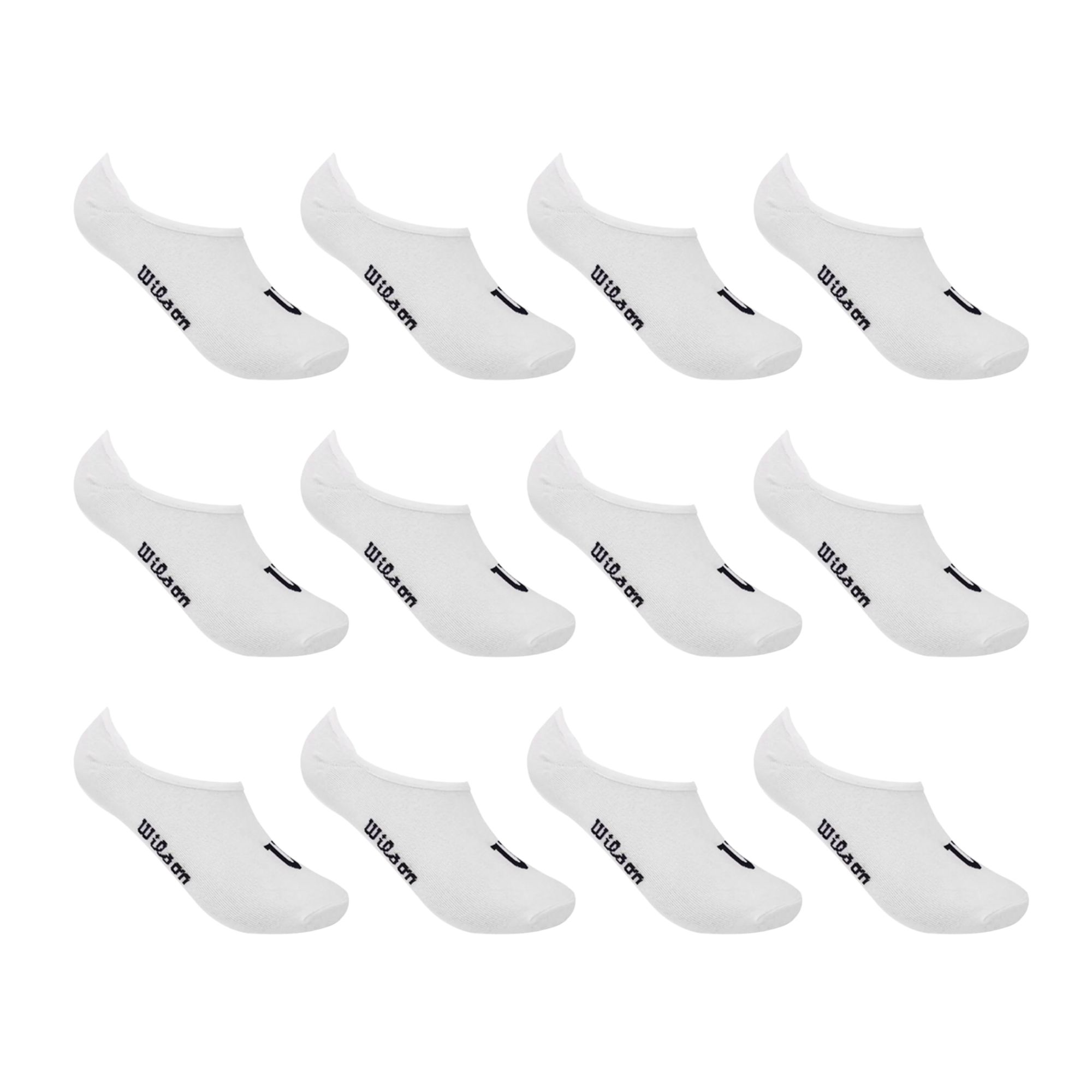 Foto 3 pulgar | 12 Pares De Tin Invisible Para Hombre Wilson Color Blanco