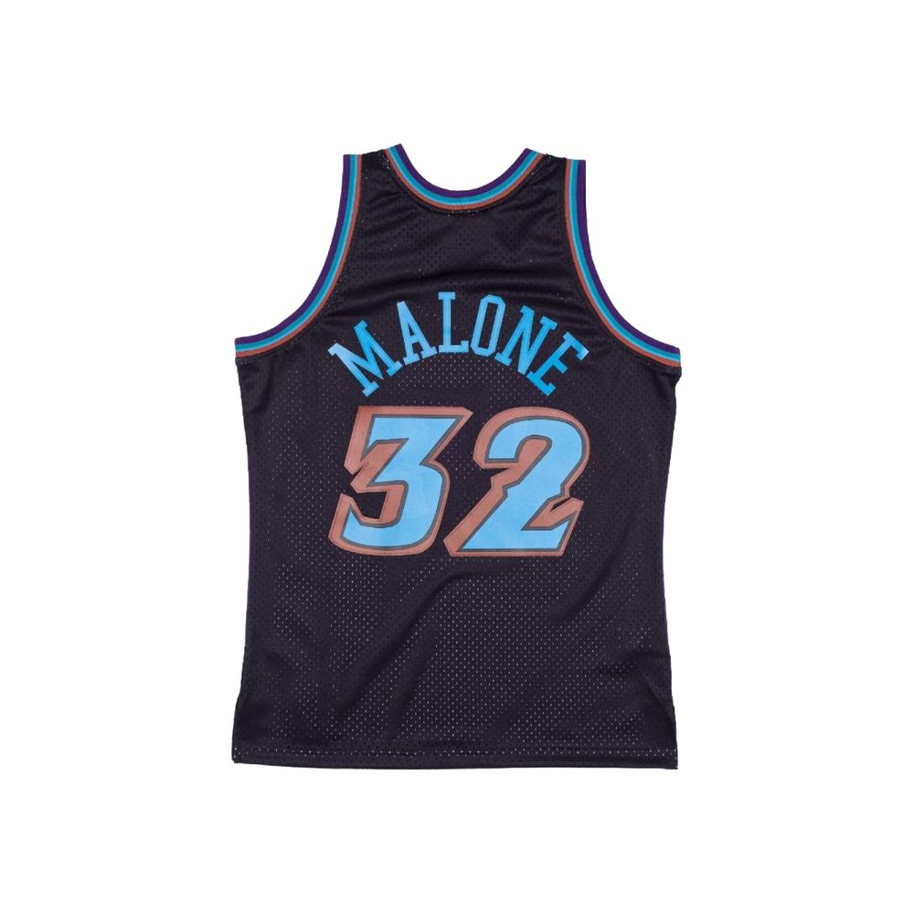 Foto 3 pulgar | Jersey Mitchell & Ness Karl Malone Utah Jazz Nba Negra para Hombre