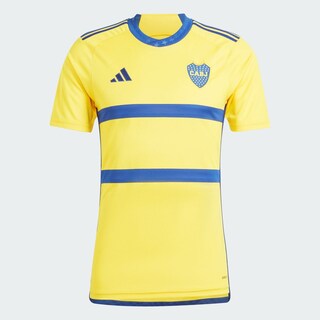 Foto 3 | Jersey Visitante Boca Juniors 23/24 Adidas Amarillo para Hombre