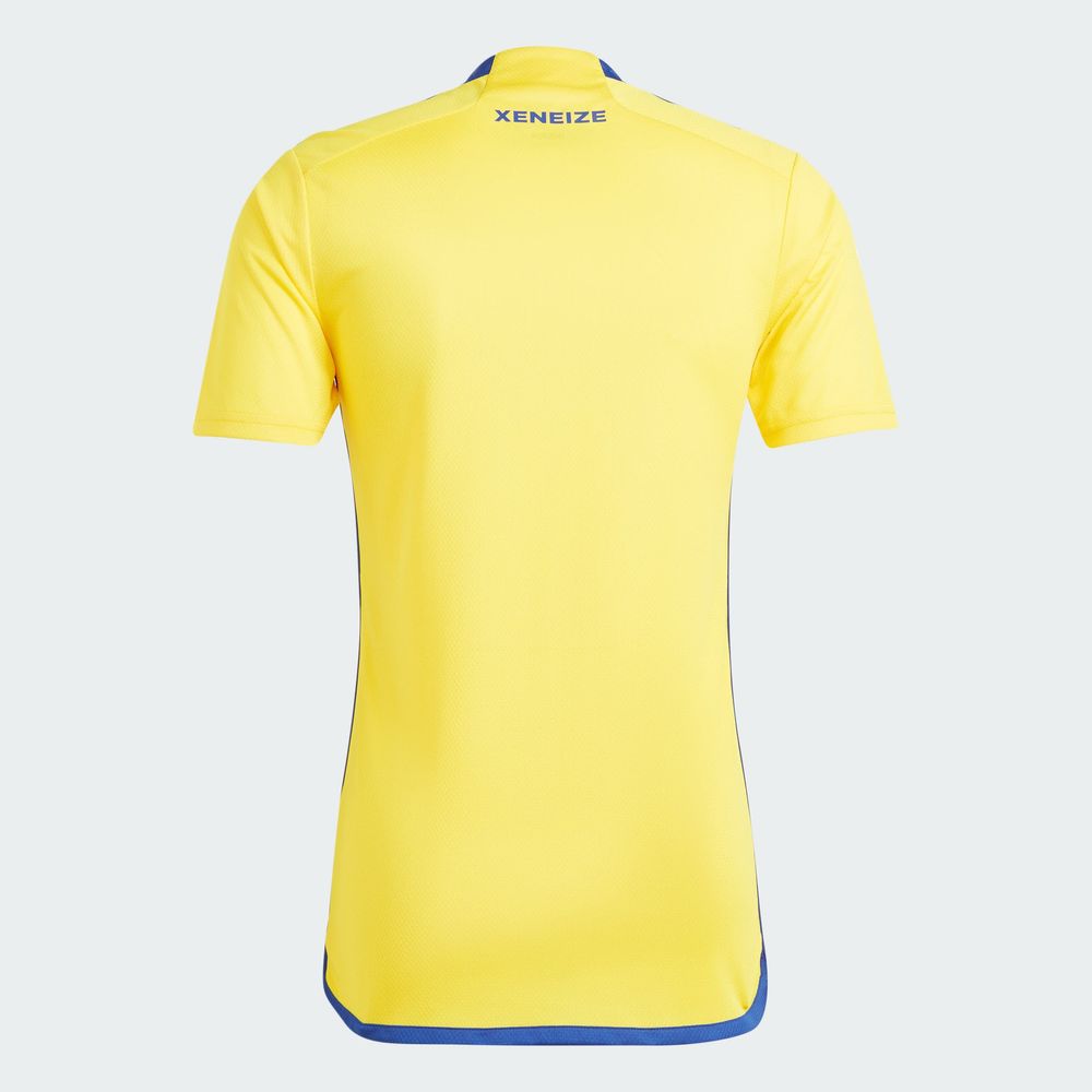 Foto 9 pulgar | Jersey Visitante Boca Juniors 23/24 Adidas Amarillo para Hombre