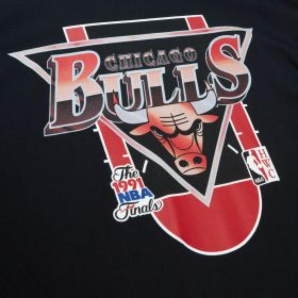 Foto 4 pulgar | Jersey Mitchell & Ness Rock On Tour Chicago Bulls Negro para Hombre