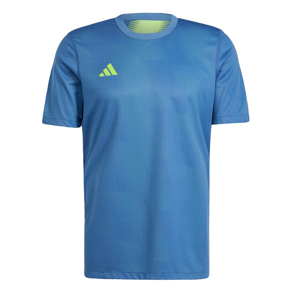 Camiseta Doble Vista 24 Adidas Azul para Hombre